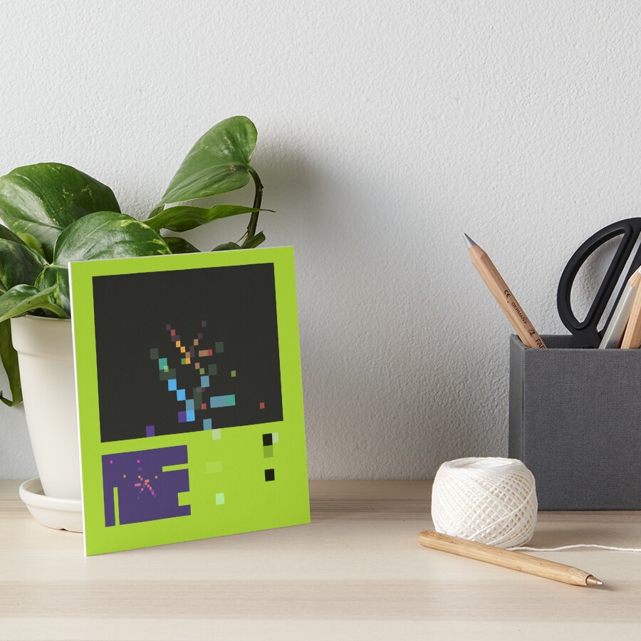 Item preview, Art Board Print designed and sold by Daze-Merch.