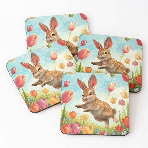 Artikelvorschau, Osterhasen-Tulpen-Hop entworfen und verkauft von cute-animals99.
