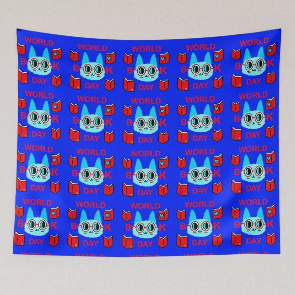 Item preview, Fuzzy World Book Day Cat designed and sold by chowlet.