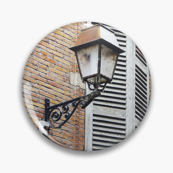 Item preview, Toulouse Old Town Architecture with Old Street Lamp and Shutters designed and sold by CarolinaReina.