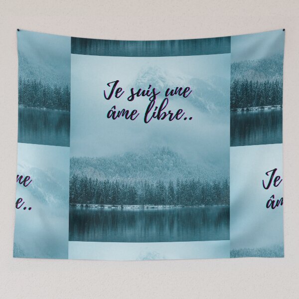 Item preview, I am a free soul - popular french quotes theme gifts  designed and sold by RebelliousRosee.