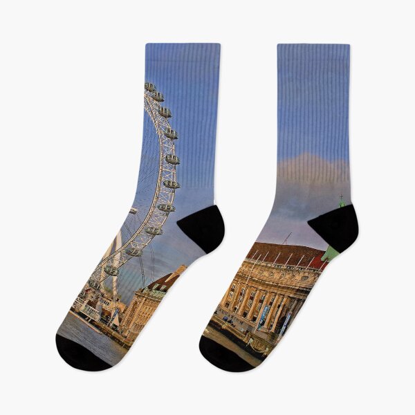 Item preview, London Eye South Bank River Thames UK designed and sold by AndyEvansPhotos.