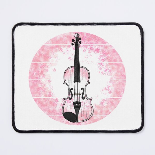 Item preview, Floral Violin Japanese Cherry Blossom Violinist Musician designed and sold by doodlerob.