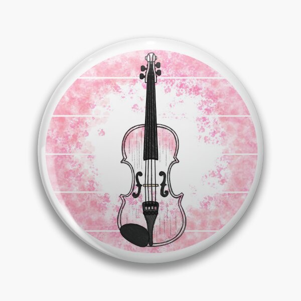 Item preview, Floral Violin Japanese Cherry Blossom Violinist Musician designed and sold by doodlerob.