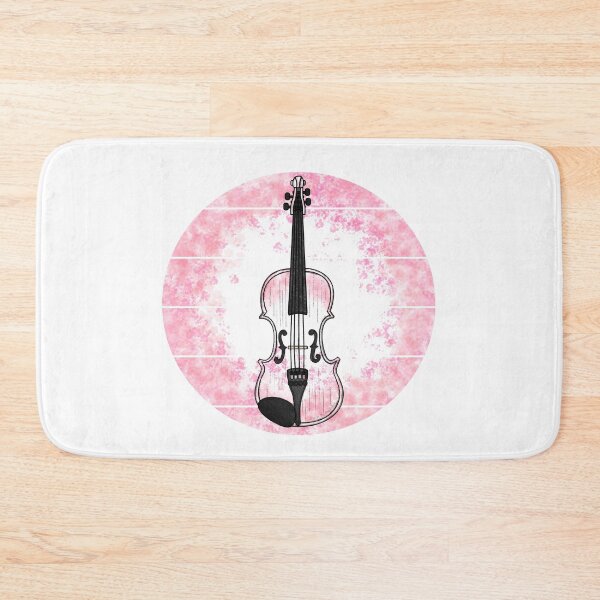 Item preview, Floral Violin Japanese Cherry Blossom Violinist Musician designed and sold by doodlerob.