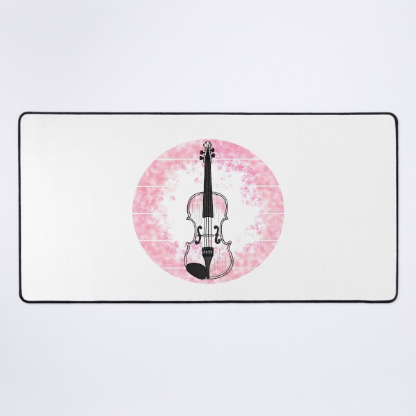Item preview, Floral Violin Japanese Cherry Blossom Violinist Musician designed and sold by doodlerob.
