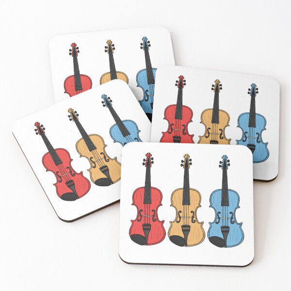 Item preview, Violins Violinist String Musician Summer Music Festival designed and sold by doodlerob.