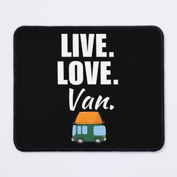 Item preview, Live, love, van. Van life wilderness adventure explorers, digital nomad on the road lifestyle designed and sold by NBSStore.