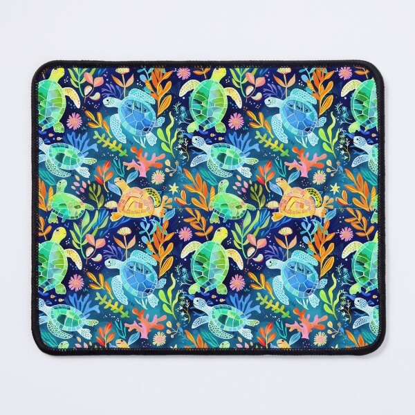 Item preview, Happy sea turtles  designed and sold by NuttyCottage.
