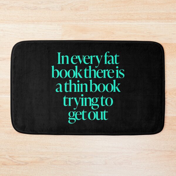 Item preview, In every fat book there is a thin book trying to get out. v.5 designed and sold by x1brett.