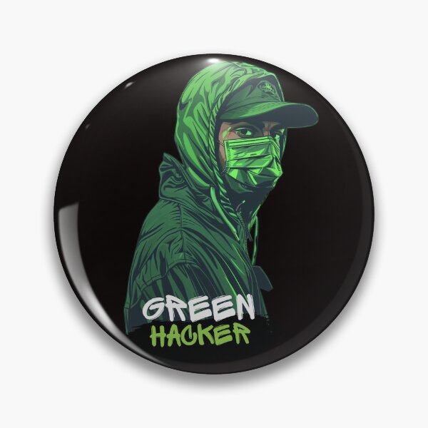 Item preview, Green Hacker designed and sold by Gwadesigns.