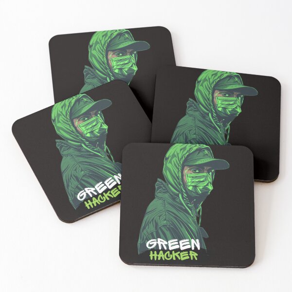 Item preview, Green Hacker designed and sold by Gwadesigns.