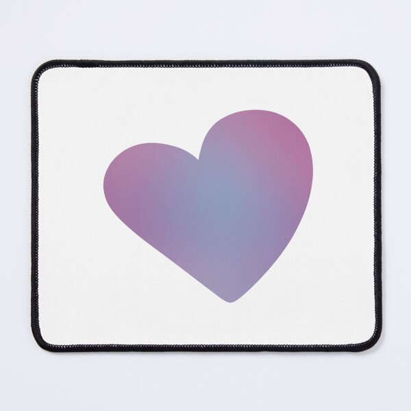 Item preview, Gradient purple uneven heart designed and sold by ModernDsgnsArt.