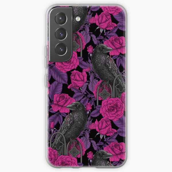 Aperçu de l'œuvre Corbeaux et roses magenta créée et vendue par Katerina Mitkova Kirilova.