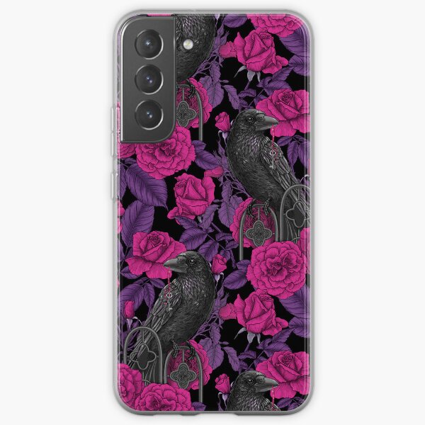 Aperçu de l'œuvre Corbeaux et roses magenta créée et vendue par Katerina Mitkova Kirilova.