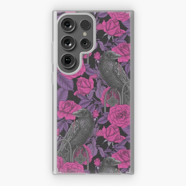 Aperçu de l'œuvre Corbeaux et roses magenta créée et vendue par Katerina Mitkova Kirilova.