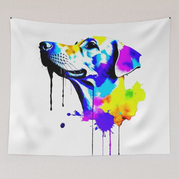Item preview, Colorful dog designed and sold by Shtex.