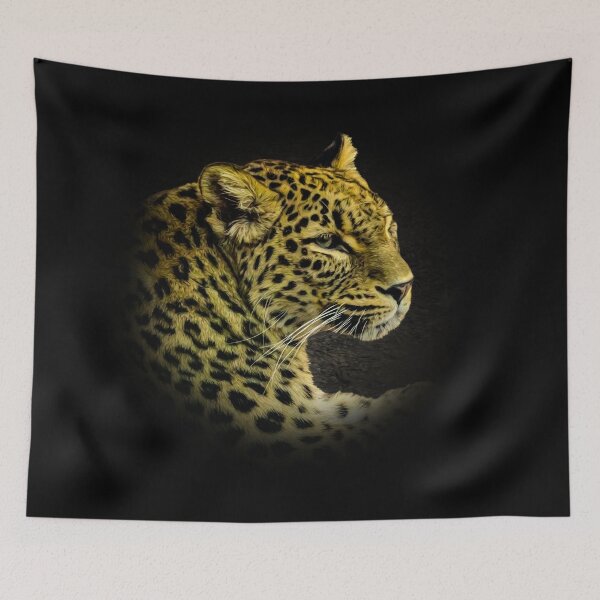Item preview, Leopard portrait designed and sold by Guardi71.