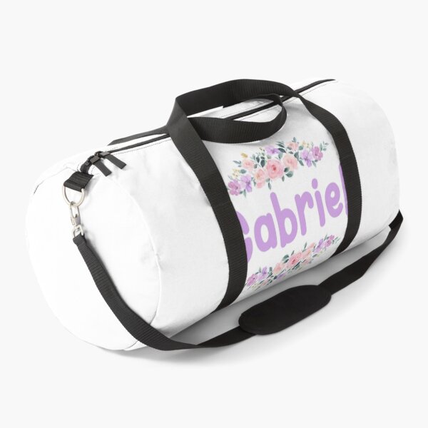 Item preview, Purple Flower Gabriel Name Label designed and sold by NormadWorld.