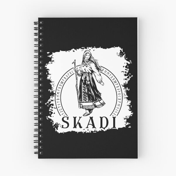 Item preview, Skadi Viking Goddess hunting, winter and skiing of Norse Mythology designed and sold by Lady-Frost.
