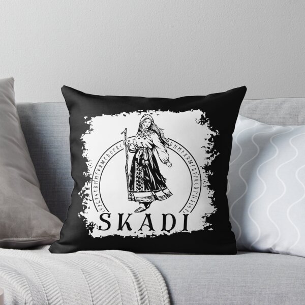 Item preview, Skadi Viking Goddess hunting, winter and skiing of Norse Mythology designed and sold by Lady-Frost.