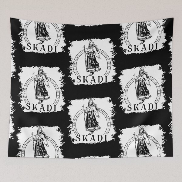 Item preview, Skadi Viking Goddess hunting, winter and skiing of Norse Mythology designed and sold by Lady-Frost.