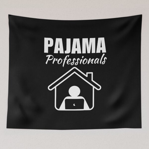 Item preview, Pajama professionals, funny freelancer, work from home or wfh saying or quote designed and sold by NBSStore.
