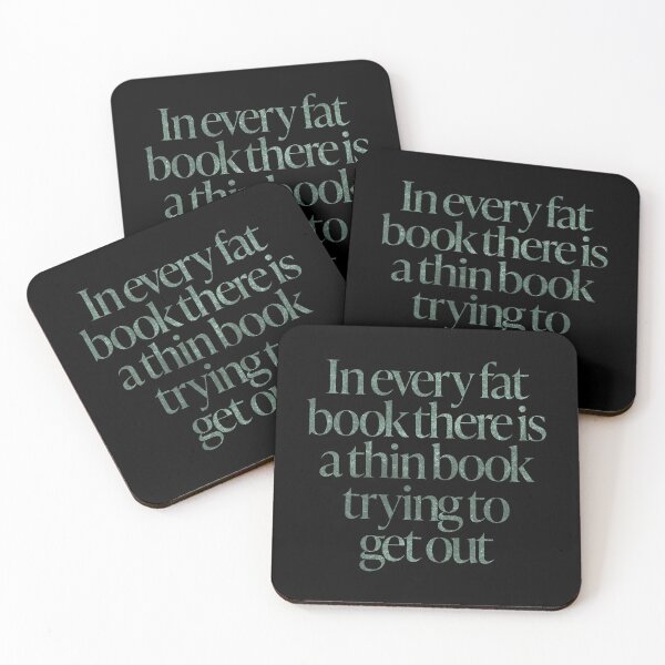 Item preview, In every fat book there is a thin book trying to get out. v.8 designed and sold by x1brett.
