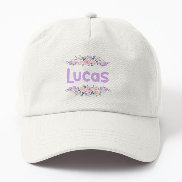 Item preview, Purple Flower Lucas Name Label designed and sold by NormadWorld.