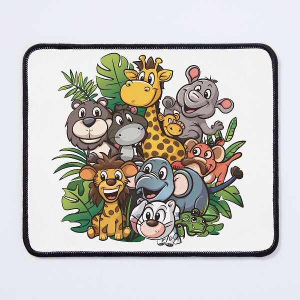 Item preview, "Wildly Adorable: Animal Kingdom T-Shirt Collection for Kids and Adults" designed and sold by sinisamaric1.