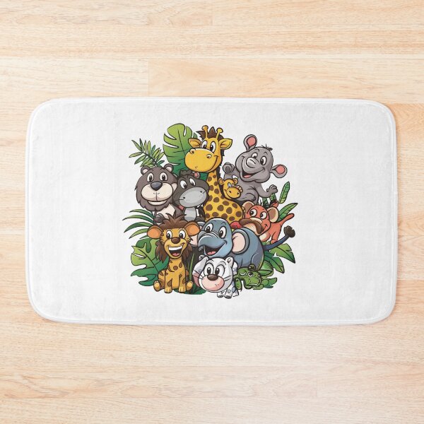 Item preview, "Wildly Adorable: Animal Kingdom T-Shirt Collection for Kids and Adults" designed and sold by sinisamaric1.