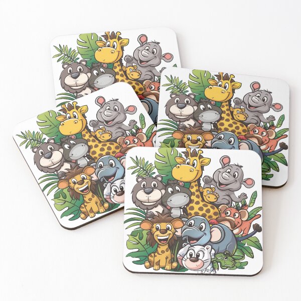 Item preview, "Wildly Adorable: Animal Kingdom T-Shirt Collection for Kids and Adults" designed and sold by sinisamaric1.