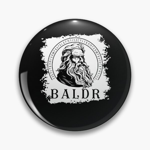 Item preview, Baldr Viking God of light in Norse Mythology with runes designed and sold by Lady-Frost.