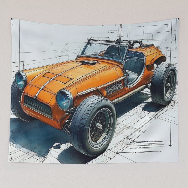 Item preview, Automotive Sketch Design, Buggy designed and sold by JangmiHorang.