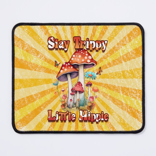 Item preview, Stay Trippy Little Hippie: Groovy Little Mushrooms designed and sold by MysticOzzy.