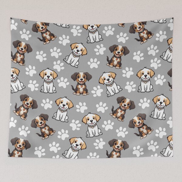 Item preview, Playful Puppies designed and sold by KLArtzStore.