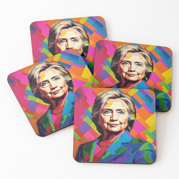 Item preview, Hillary Pop Art 3 designed and sold by AstroRisq.