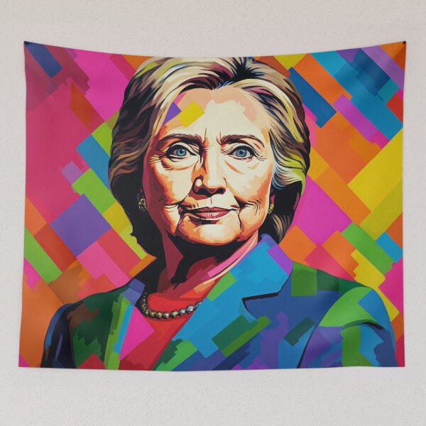 Item preview, Hillary Pop Art 3 designed and sold by AstroRisq.