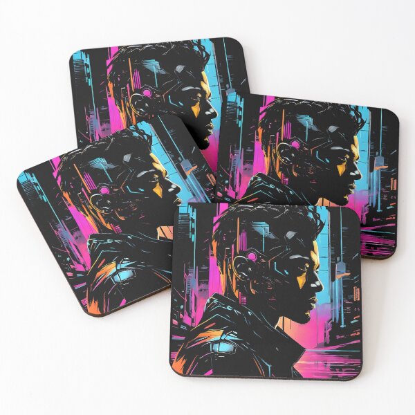 Item preview, Cyberpunk Man Futuristic Style designed and sold by Bomba Visual.