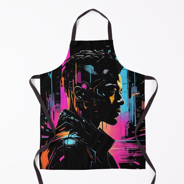 Item preview, Cyberpunk Man Futuristic Style designed and sold by Bomba Visual.