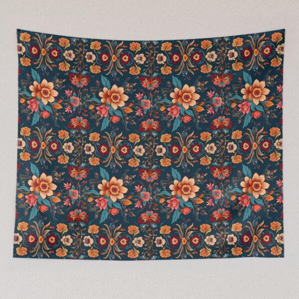 Item preview, Boho good old-fashioned flowers designed and sold by Flowersonstuff.