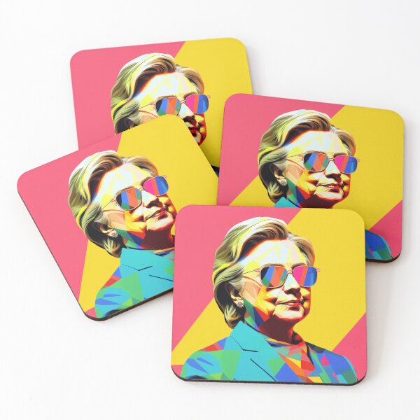 Item preview, Hillary Pop Art 4 designed and sold by AstroRisq.