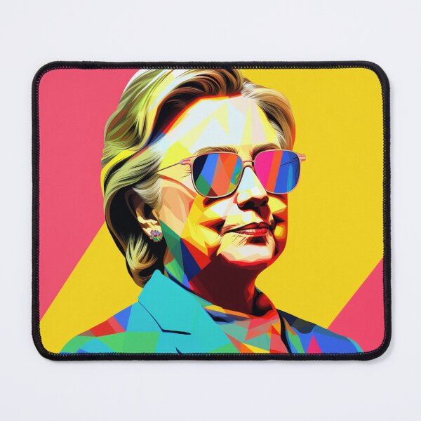 Artikelvorschau, Hillary Pop Art 4 entworfen und verkauft von AstroRisq.