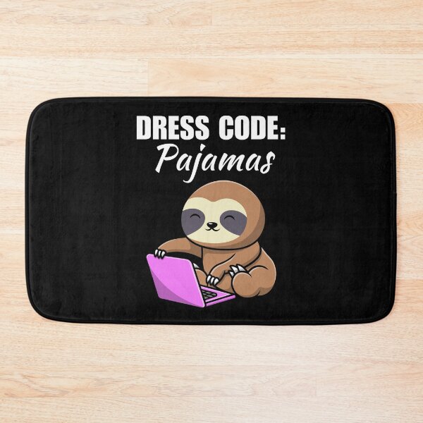 Item preview, Dress code pajamas, funny freelancer, work from home or wfh saying or quote, online remote work designed and sold by NBSStore.