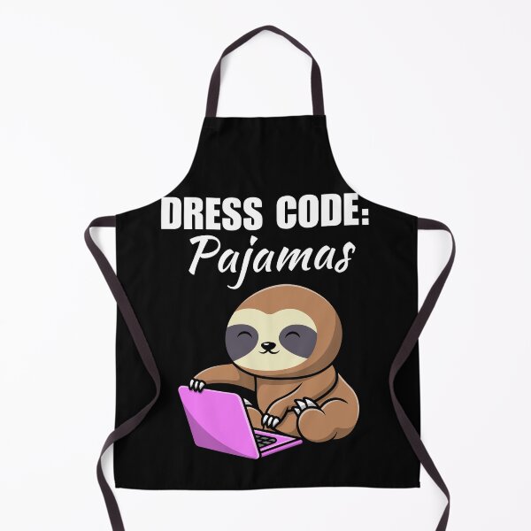 Item preview, Dress code pajamas, funny freelancer, work from home or wfh saying or quote, online remote work designed and sold by NBSStore.