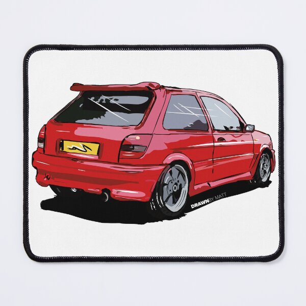 Item preview, Ford Fiesta RS 1800 Drawing designed and sold by DrawnByMatt.