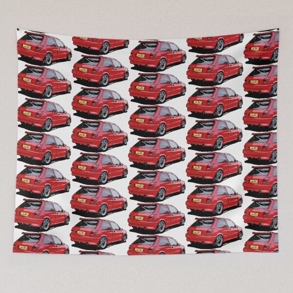 Item preview, Ford Fiesta RS 1800 Drawing designed and sold by DrawnByMatt.