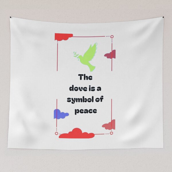 Item preview, The dove is a symbol of peace designed and sold by design-store77.