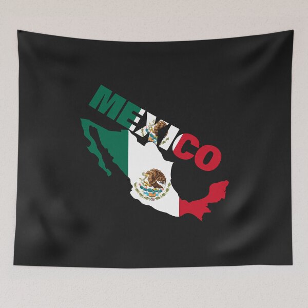 Item preview, Mexico Flag Map designed and sold by AnimalsDH305.