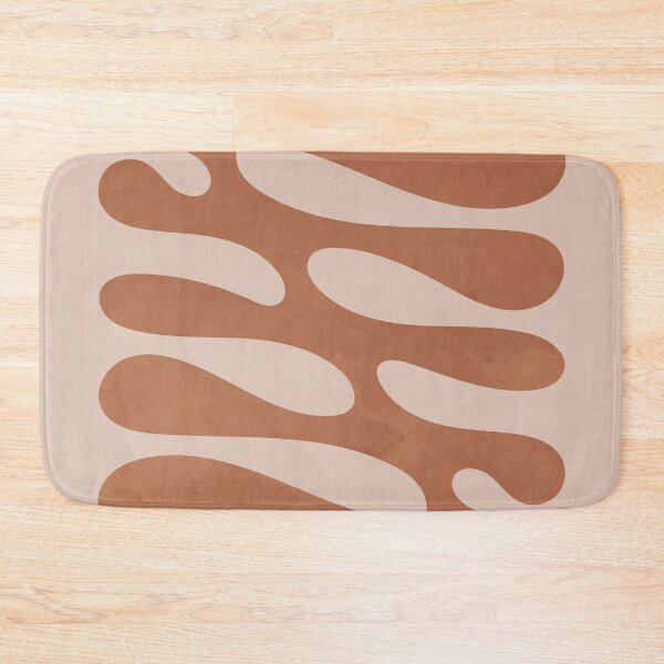 Item preview, Organic Botanical Shapes, Neutral Brown designed and sold by technicolorable_art.